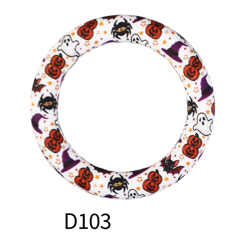 65mm Printing circular silicone rings 102