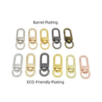 Zinc Alloy Metal Door Buckle Keychain Hook 33mm 50pcs Multi Finish 3