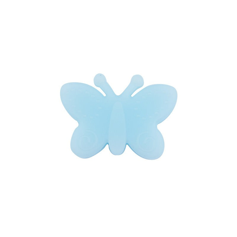 Silicone Focal Beads Butterfly Embossed Wings 20pcs 22