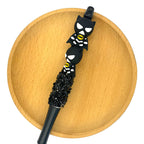 Silicone 3D Focal Beads Batman Chibi Style Bright Emblem 2