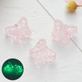 Czech Glass Beads Butterfly 13x10mm Glow In The Dark Pastel 10pcs 6