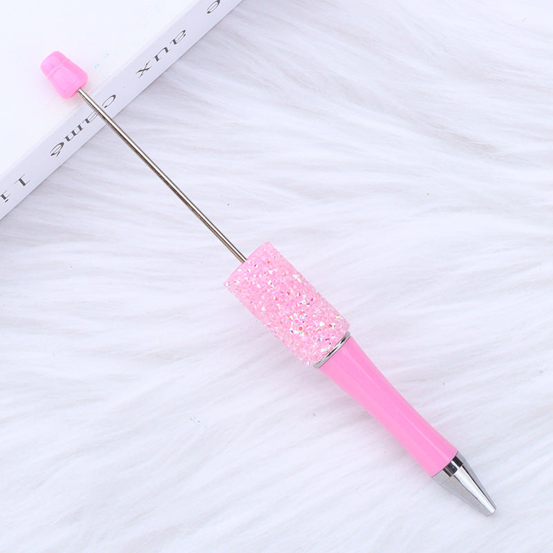 Beadable Pen with Stardust Glitter Plastic 17