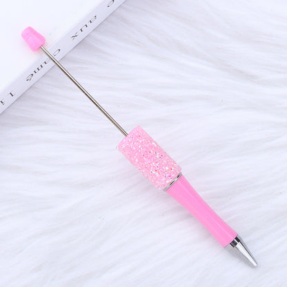 Beadable Pen with Stardust Glitter Plastic 17