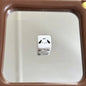 Lovable Sanri Character Acrylic Square Beads 16mm Glossy Pastel 10pcs 2