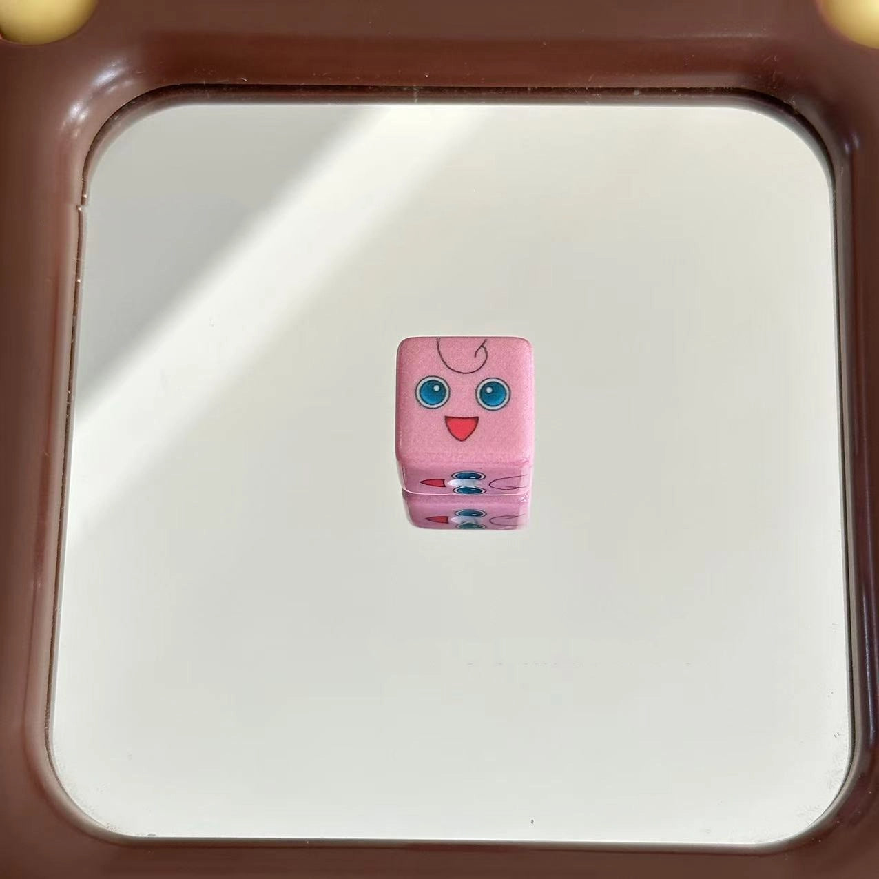 Square Acrylic Beads 15mm Pokema Character Printed 10pcs 6