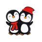 3D Christmas Silicone Focal Beads Holiday Characters Assortment 20pcs 13