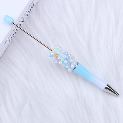 Colorful Pearl Gradient Round Ballpoint Pen Plastic 12