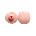Lotus Silicone Beads Pastel Colors Soft Matte Finish 10pcs 23