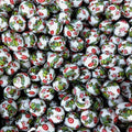 15mm Silicone Beads Love Balloon Frog Print 50pcs