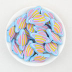 Colorful Planet Silicone Focal Beads 20Pcs  3