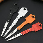Mini Folding Knife Keychain Stainless Steel Outdoor Survival Tool