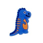 Silicone Focal Beads Dinosaur Yellow Belly Accent 20pcs 3