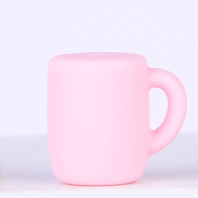 Silicone Focal Beads Cup Miniature Mug Handle Design 20pcs 7