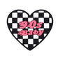 Silicone Focal Beads Pink Theme Heart Bow Disco Ball 20pcs 13