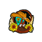 Silicone Focal Beads Western Hat Sunflower Boot Circle Badge 20pcs