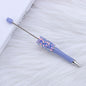 Star Sequin Creative Beadable Pen Plastic 24