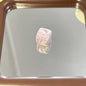 Cartoon Puppy and Bear Pattern Acrylic Square Beads 14mm 10pcs 12