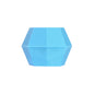 18mm Faceted Silicone Beads Colorful Geometric Shape 50pcs 15
