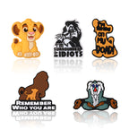 Silicone Focal Beads Lion King Expressions Quotes 20pcs 10