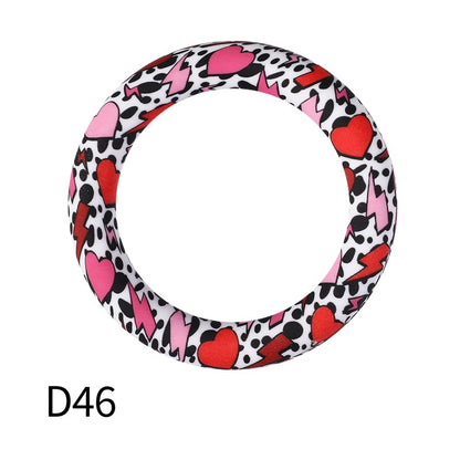 65mm Printing circular silicone rings 48