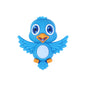 3D Bird Silicone Focal Beads Owl Peacock Cute Animal Charms 20pcs 12