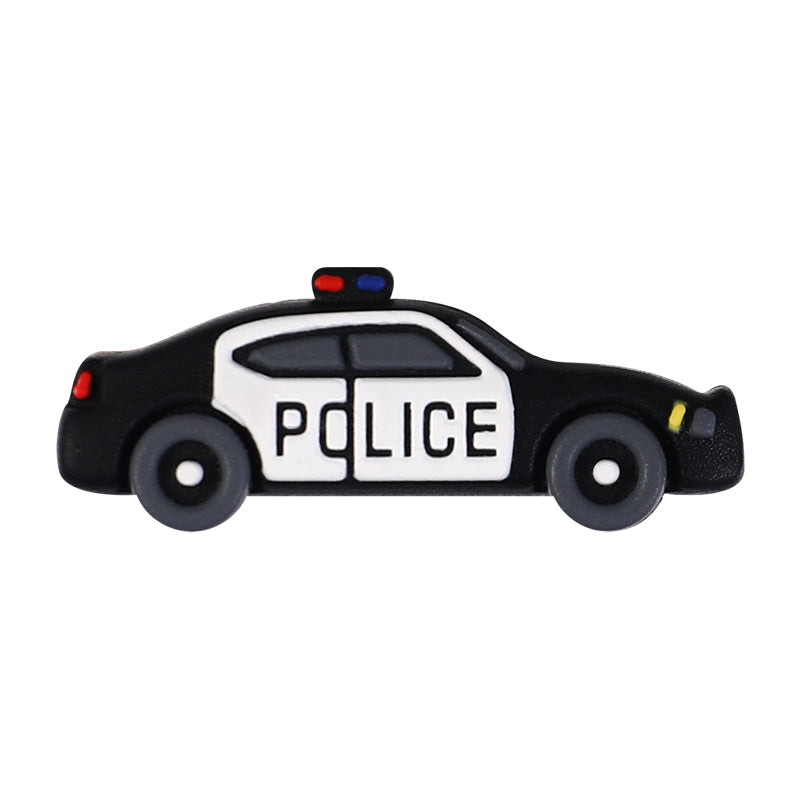 Silicone 3D Police Theme Focal Beads 20 pcs 13