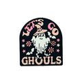 Silicone Focal Beads Halloween Ghost Wearing Pink Witch Hat
