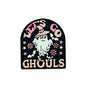 Silicone Focal Beads Halloween Ghost Wearing Pink Witch Hat