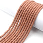 Flat Clay Beads 6mm Solid Color Smooth Polymer Disc 10strands 47