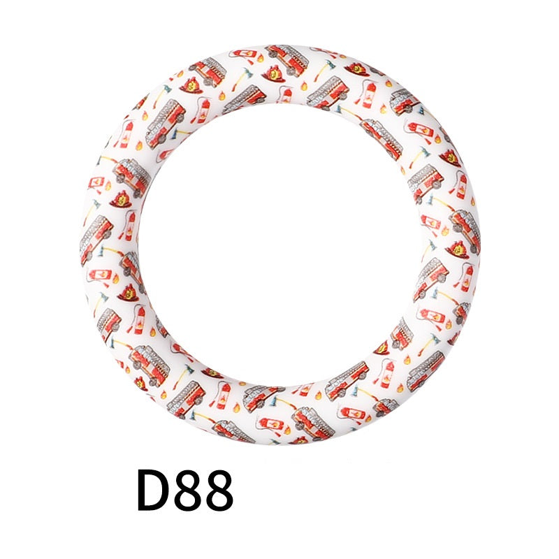 65mm Printing circular silicone rings 87