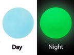 19mm Glow in Dark Silicone Beads Vibrant Colors 50pcs 7