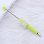 Colorful Pearl Gradient Round Ballpoint Pen Plastic 37