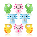 Silicone 3D Focal Beads Reptile Salamander Chameleon Expressive Eyes 20pcs 10