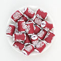  3D Wine Red Dr Peppe Silicone Focal Beads 20Pcs 2