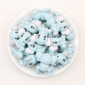 Cute 3D Elephant Silicone Focal Beads 20pcs 3
