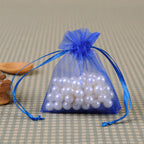 Organza Drawstring Bags Rectangular 30x40cm Solid Colors 100pcs 19