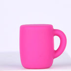 Silicone Focal Beads Cup Miniature Mug Handle Design 20pcs 8