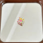 Plaid Animal Acrylic Square Beads 12mm Mixed Colors 10pcs 5