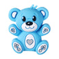 Silicone 3D Focal Beads Hug Bear Outstretched Arms 20pcs 13