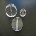 Transparent Flat Acrylic Beads 14*7 21*5 22*8 32*6mm 3pcs 2