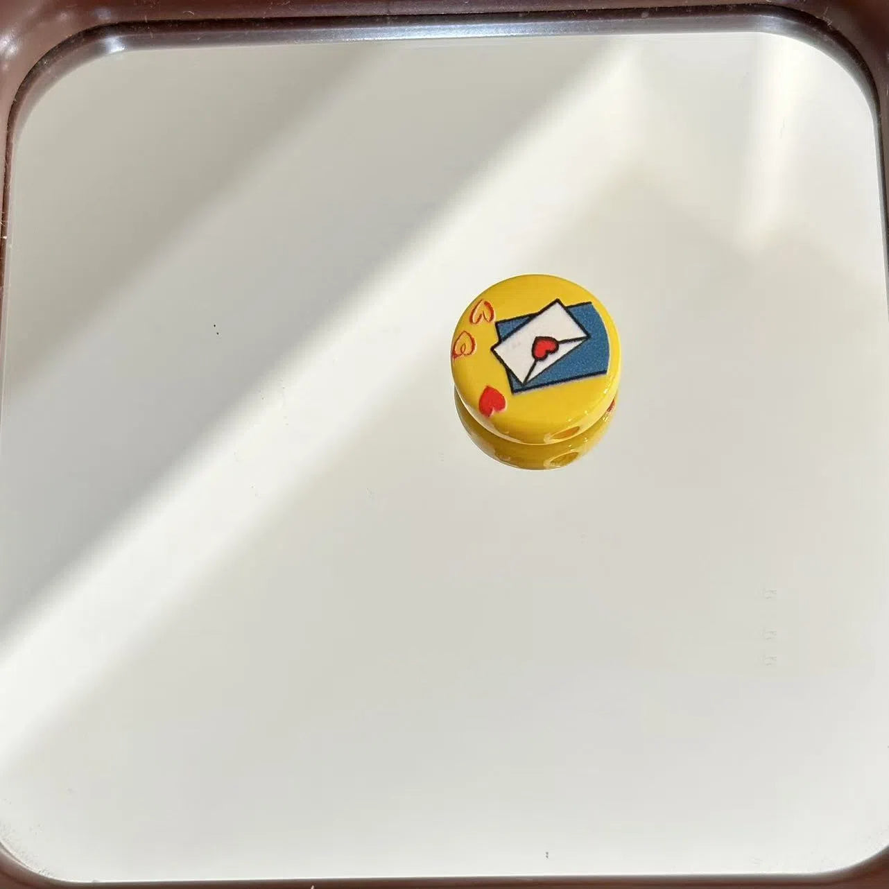 Flat Disney Donald Duck Acrylic Beads 17mm Colorful Playful 10pcs 3
