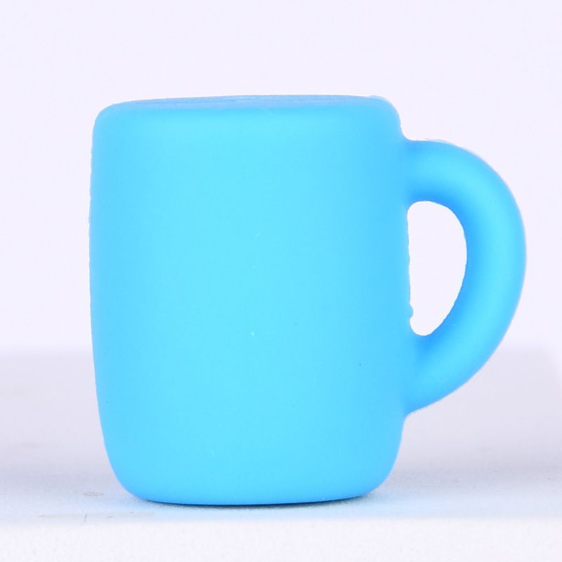 Silicone Focal Beads Cup Miniature Mug Handle Design 20pcs 9