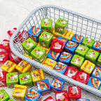 Square Acrylic Beads 14mm Coco Chan'S Letters Series Pattern 10pcs 2