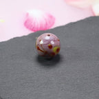 Vintage Phoenix Eye Lampwork Glass Beads 20mm Round 10pcs 4
