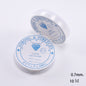 Transparent Crystal Elastic Cord Stretchy Jewelry Thread 0.4-1mm Roll 9