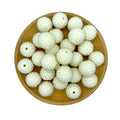 Bubblegum Round Rhinestone Beads 20mm Acrylic Transparent 50pcs 12