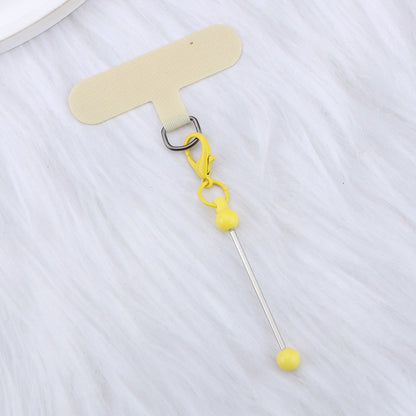 Beadable Plastic Tether Tabs With Bars