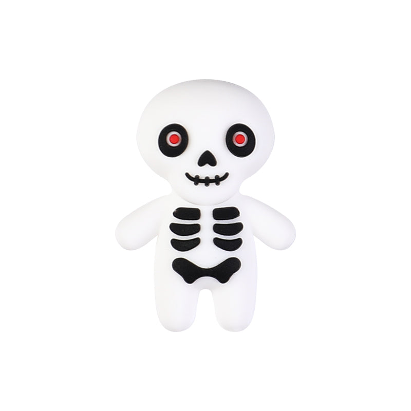 Silicone Halloween 3D Focal Beads Spooky Characters 20pcs 14