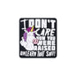 Silicone Focal Beads Unicorn Cheeky Gesture With Bold Text 20pcs