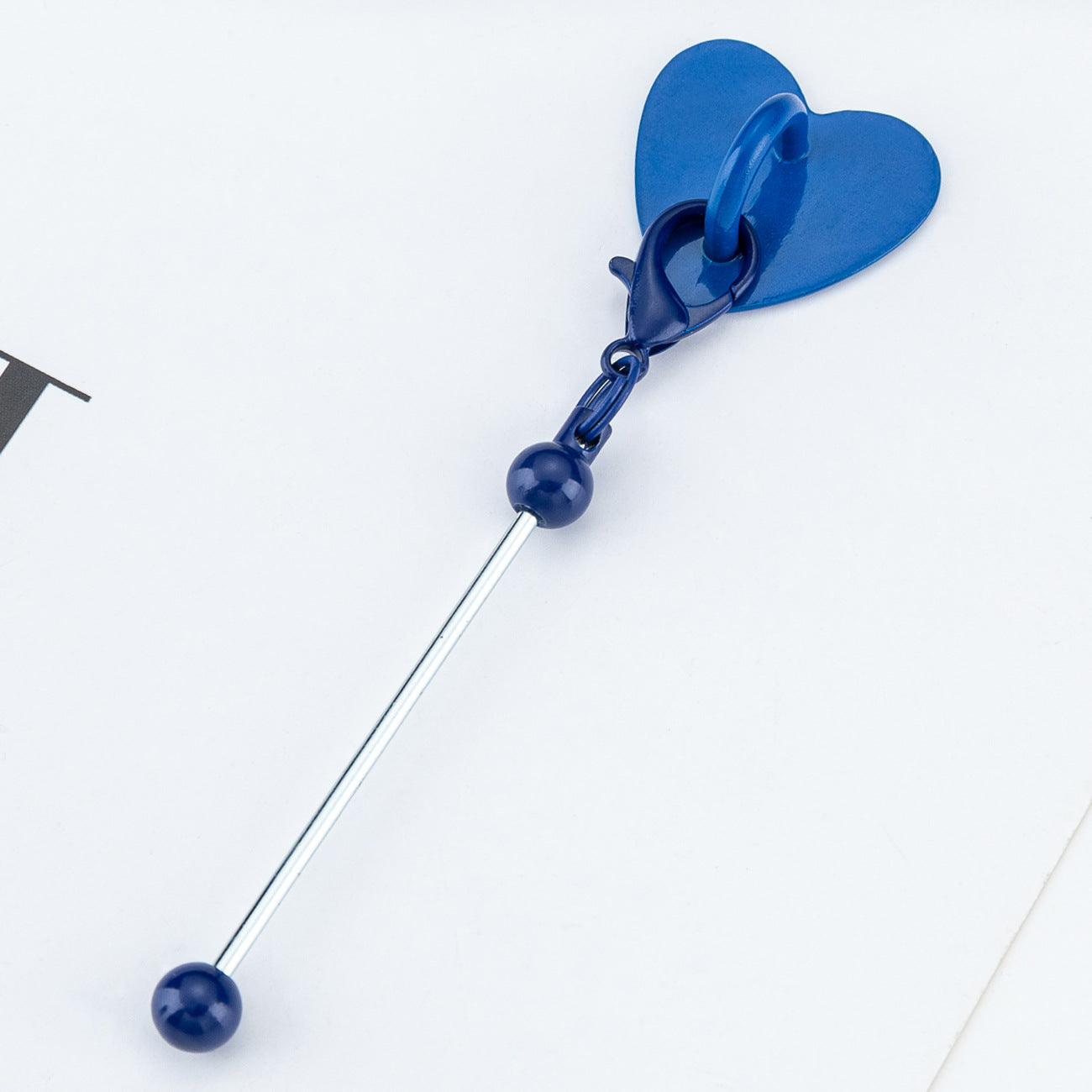 Beadable Metal Cup Charms Heart-shaped
